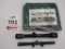 Gun cleaning pad, 2 small scopes