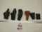 Leather pistol holsters, mag holsters(7)