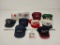 Assortment of vintage caps