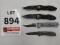 4 Pocket Knives