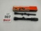Banner II 3X9X Scope & weaver Marksman 4X Scope