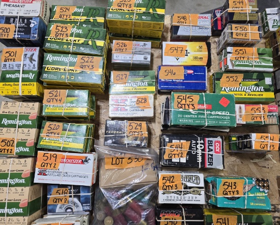 DAY TWO AMMO & Sporting goods TIMED ONLINE ONLY