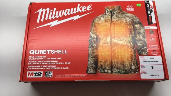 Milwaukee Quiet Shell M12 Heated  Jacket Kit Small