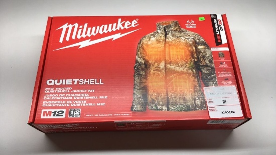 Milwaukee Quiet Shell M12 Heated  Jacket Kit MED,