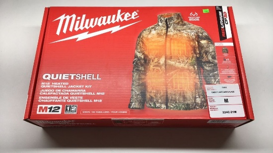 Milwaukee Quiet Shell M12 Heated  Jacket Kit MED,