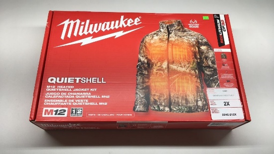 Milwaukee Quiet Shell M12 Heated  Jacket Kit 2X