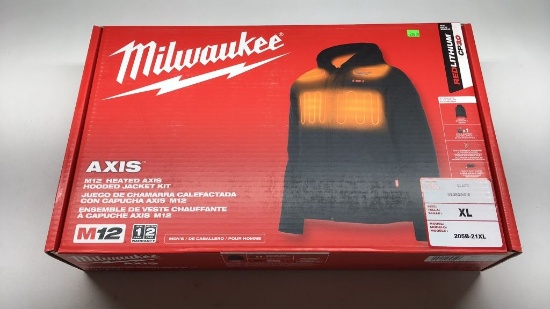 Milwaukee Axis M12 Heated Hooded Jacket Kit XL