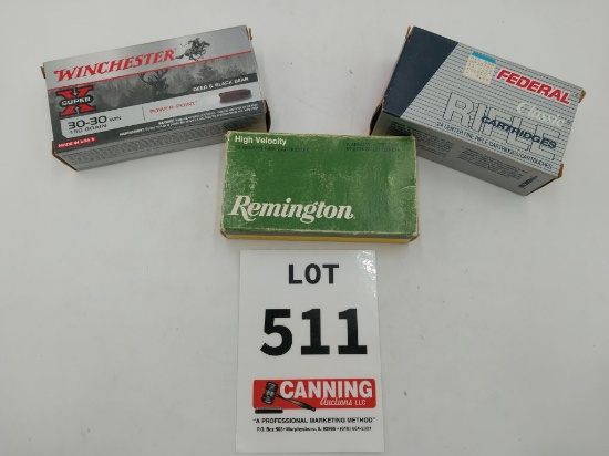 Winchester/ Federal/Rem 30-30 WIN 64 rounds