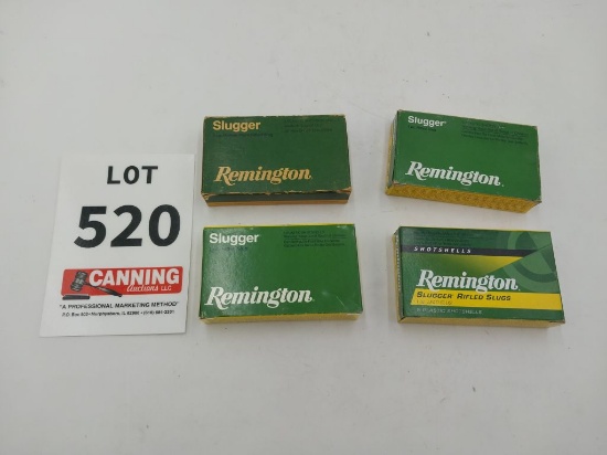 Remington 12 ga 2 3/4" slugs 20 rounds