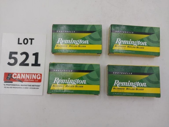 Remington 12 ga 2 3/4" slugs 20 rounds