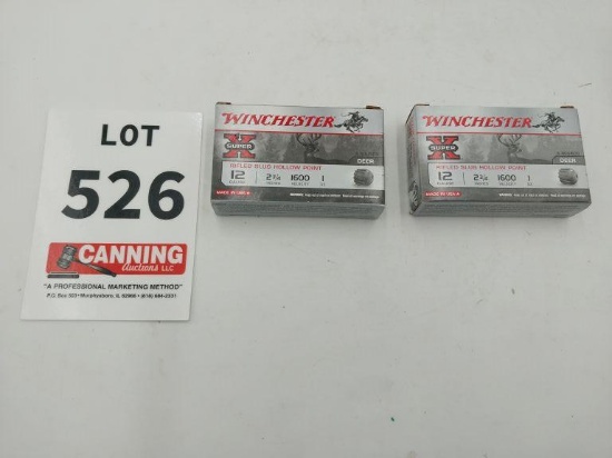 Winchester 12 ga 2 3/4" slugs 10 rounds