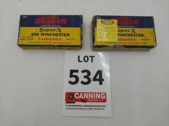 Western Super X 308 WIN 110 GR 40 rounds