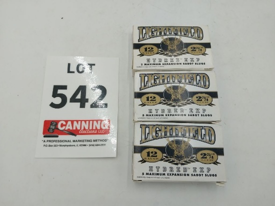 Lightfield 12 2 3/4" 15 rounds