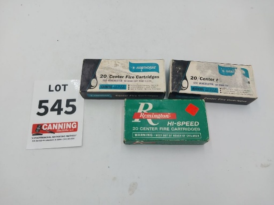 Hawthorne, Remington 308 WIN 150 GR 56 rounds