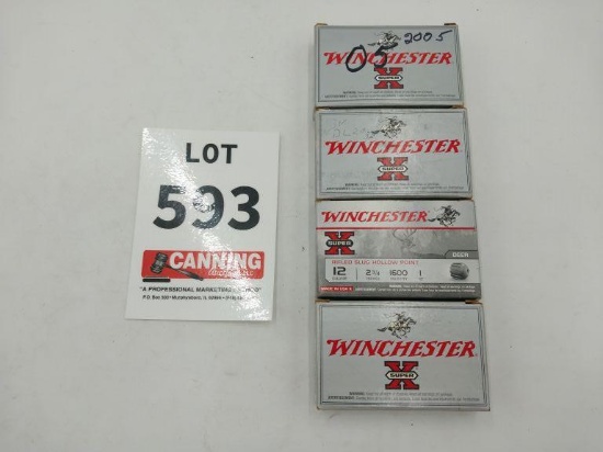 Winchester 12 ga slugs 20 rounds