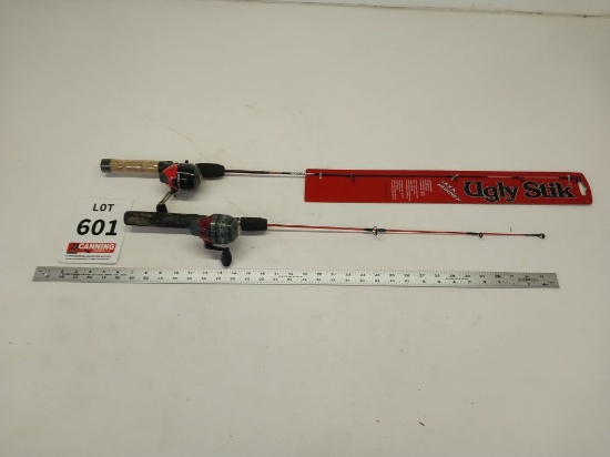 2 Youth sized fishing poles