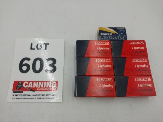 Federal Lighting 22 350 rounds