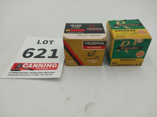 Federal/ misc 410 1 full box, 1 parital box