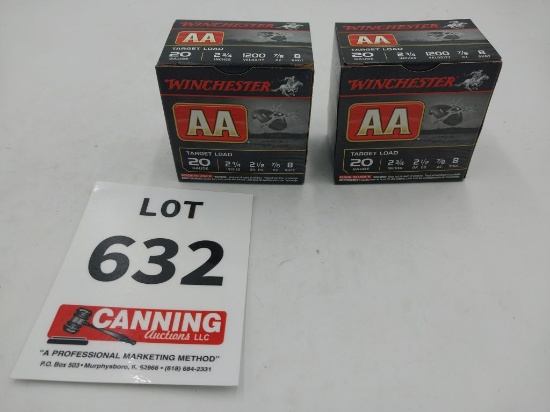 Winchester 20 ga 2 3/4" 8 shot 50 rounds