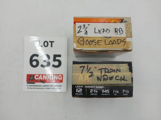 Assorted 12 ga 2 partial boxes