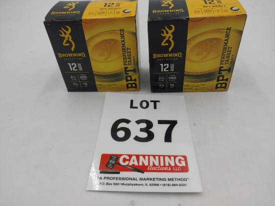 Browning 12 ga 2 3/4" 7.5 shot 50 rounds