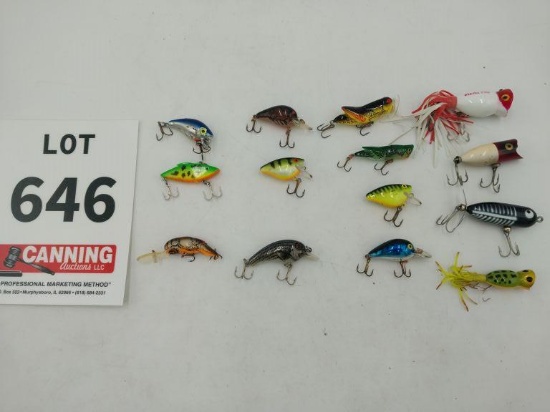 14 micro crank baits/ hard baits