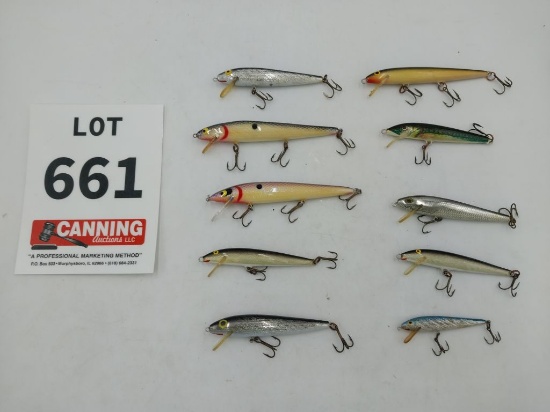 10 assorted stick baits