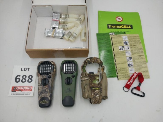 ThermaCELL bug repellent and acessories