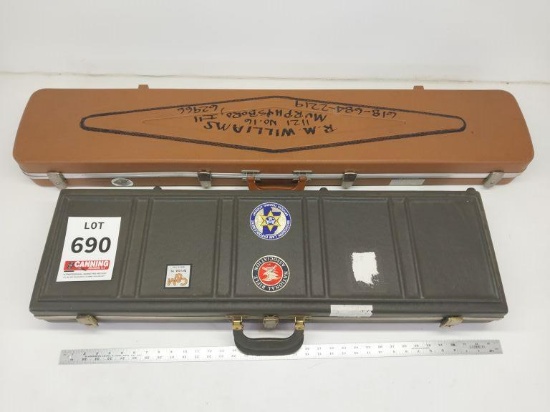Pair of hard gun cases