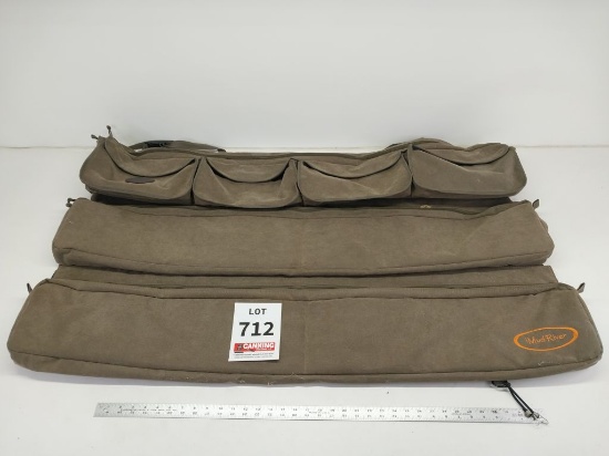Mud River behind the seat organizer