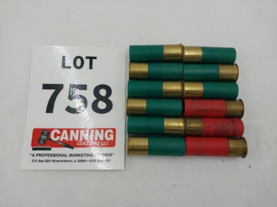 MISC 12GA Sotgun Shells QTY 12 Rounds
