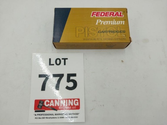 Federal 45 auto 230 gr 50 rounds
