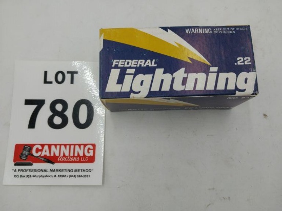 Federal 22 LR 500 rounds