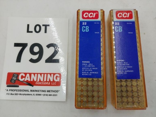 CCI 22 CB 200 rounds