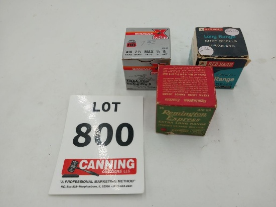 Red head/ Rem/ Win 410 3 partial boxes