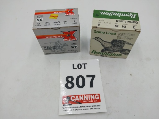 Winchester/ Remington 12 ga 2 3/4" 50 rounds
