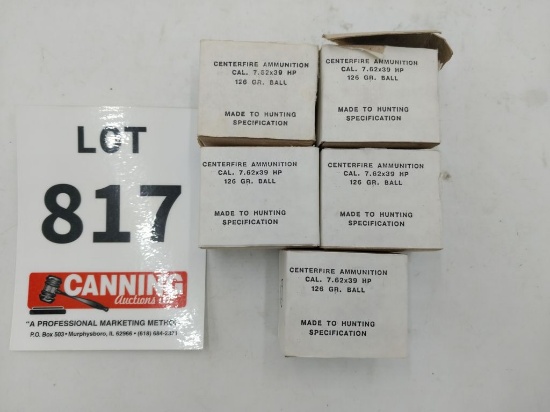 Russia 7.62x39 100 rounds