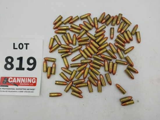 Assorted 9mm Approximately 75 rounds