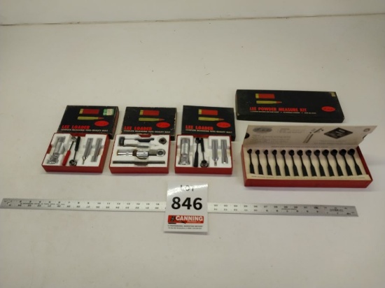 Lee reloading kits and powder measure kit