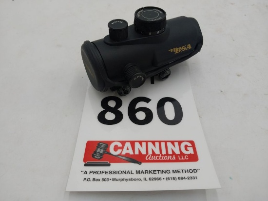 BSA  red dot scope
