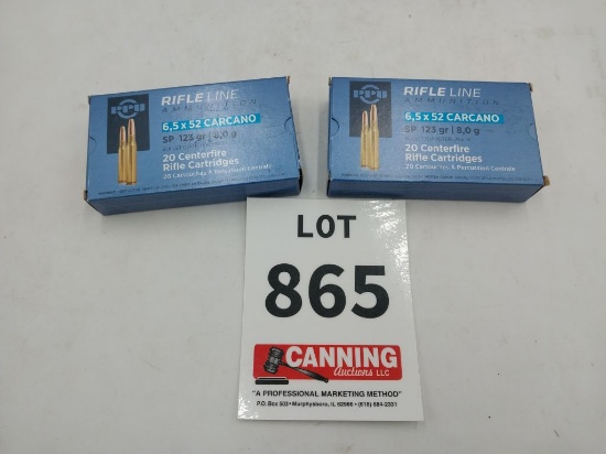 Rifle Line 6,5x52 Carcano 40 rounds