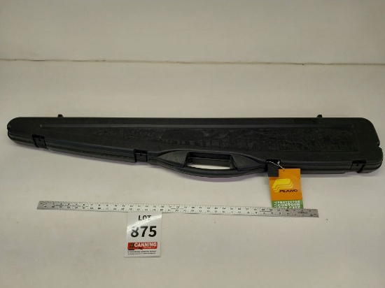 Plano hard long gun case with tags