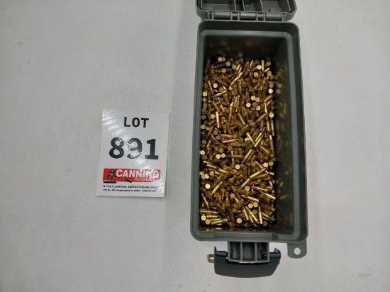 Assorted 22 Green plasitc ammo box