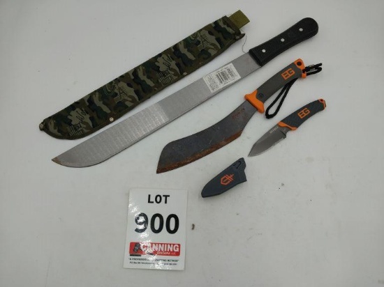 Gerber hunting Sheth W/Knife, Machete