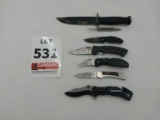 7 assorted knives