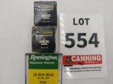 Armscor/ Remington 22 MAG 3 full boxes