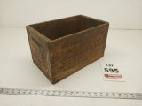 Vintage wooden Federal 12 ga shotgun shell box