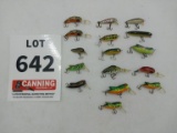 16 assorted micro crank baits