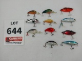 11 crank baits/ rattle traps