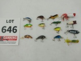 14 micro crank baits/ hard baits
